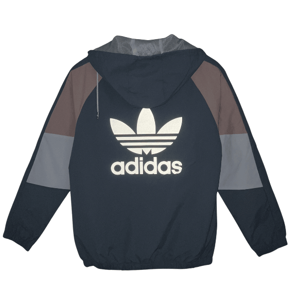 Corta Vento Adidas Azul,Rosa e Branco - VN Esportes