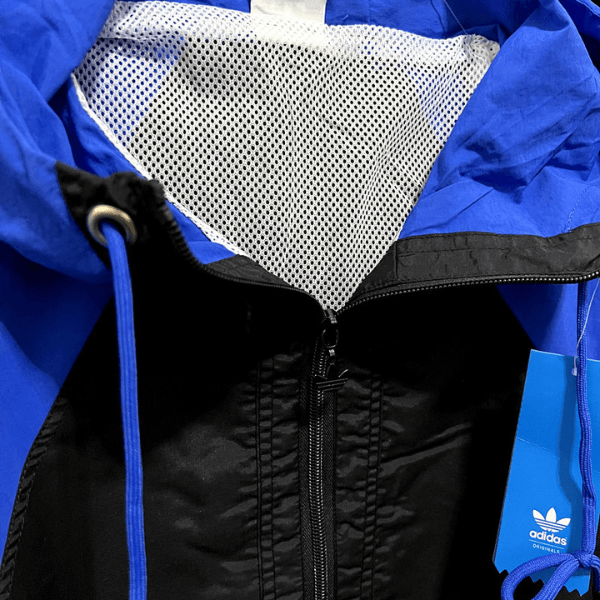 Corta Vento Adidas Azul e Preto - VN Esportes