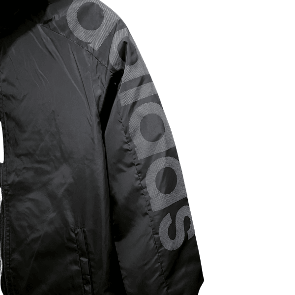 Corta Vento Adidas Preto e Cinza - VN Esportes