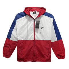 Corta Vento Nike Branco e Vermelho - VN Esportes