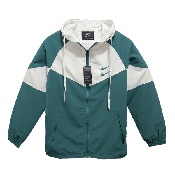 Corta Vento Nike Verde e Branco - VN Esportes
