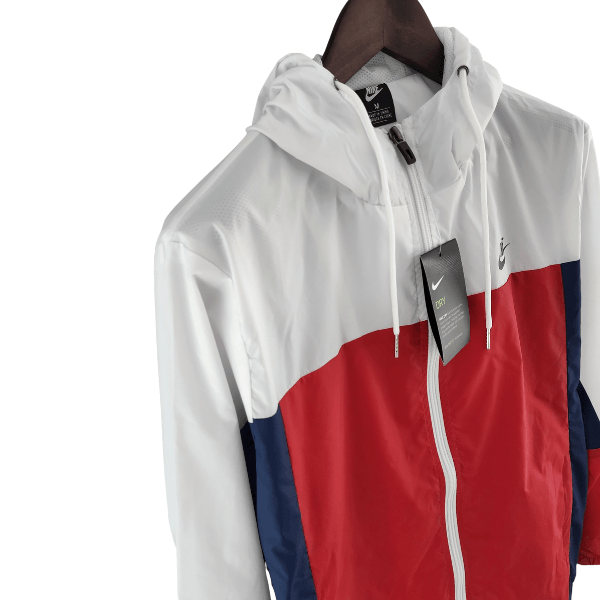 Corta Vento Nike Vermelho e Branco - VN Esportes