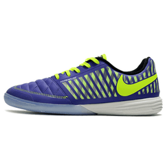 Chuteira Futsal Nike Lunar Gato II IC Azul e Verde - VN Esportes