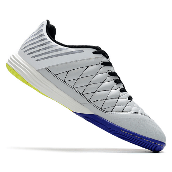 Chuteira Futsal Nike Lunar Gato II IC Branca e Cinza - VN Esportes