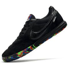 Chuteira Futsal Nike Premier II IC Preta e Colorida - VN Esportes