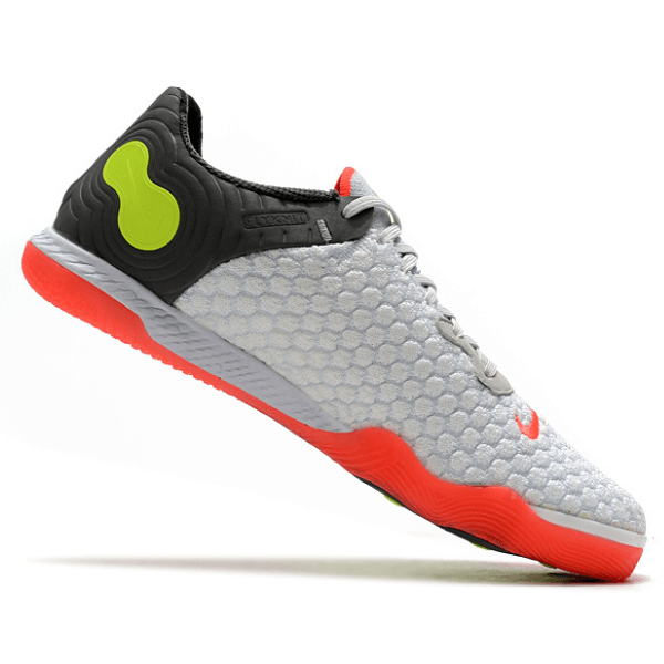 Chuteira Futsal Nike Reactgato IC Branca e Cinza - VN Esportes