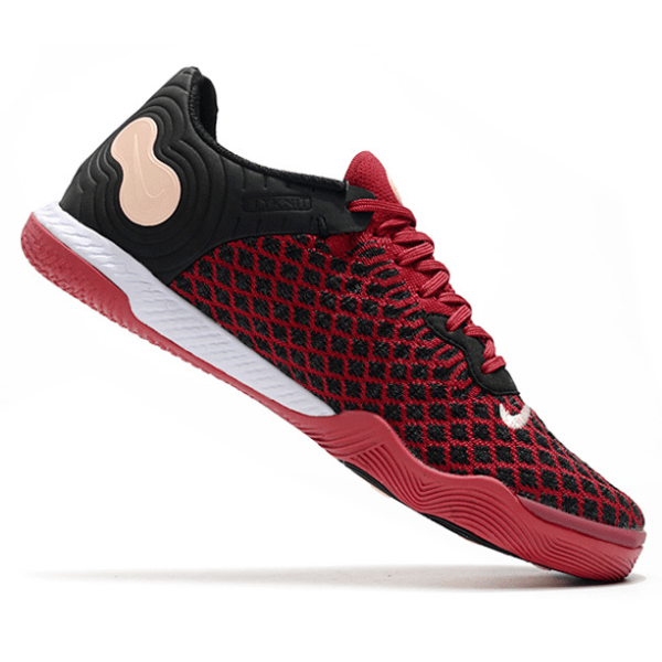 Chuteira Futsal Nike Reactgato IC Vermelho e Preto - VN Esportes