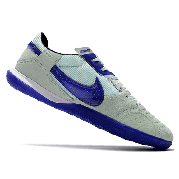 Chuteira Futsal Nike Streetgato IC Branco e Azul - VN Esportes