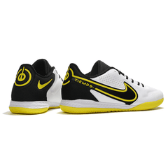Chuteira Nike Tiempo 9 Legend IC Branca e Preta - VN Esportes