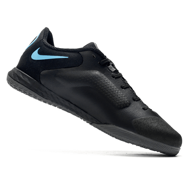 Chuteira Nike Tiempo 9 Legend IC Preto,Amarelo e Azul - VN Esportes
