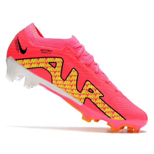 Chuteira Nike Zoom Mercurial Vapor 15 Elite FG Rosa e Amarela - VN Esportes