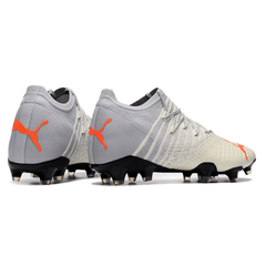 Chuteira Puma Future Z 1.3 FG Branca e Cinza - VN Esportes